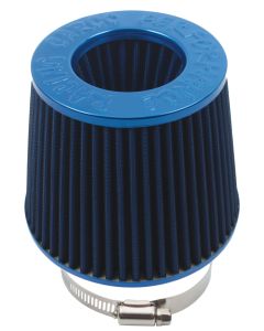 Blue 63 millimetre Inlet Standard Open Top Cone Air Filter