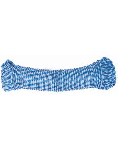 Blue and White 7 millimetre x 20 Meter Roll Ski Rope
