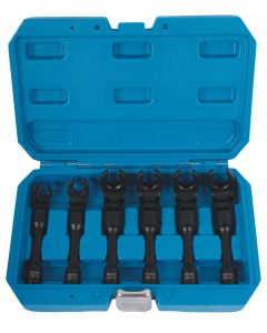 Toolco 6 Point Diesel Injector Socket Kit with Flexible Heads