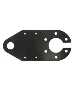 Black Standard Trailer Power Socket Bracket