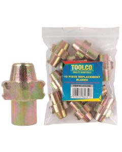 Toolco 10 Piece Replacement Blades for Rim / Wheel Lock Removal Tool