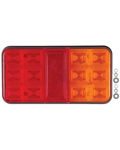 RYAN 12 LED Trailer Tail Lamp (150 x 80 millimetre) with Stop and Indicator