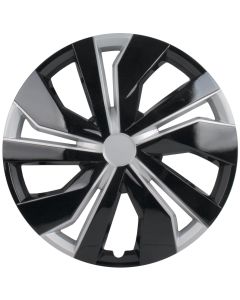 15-Inch Silver and Ice Black Wheel Cover Set