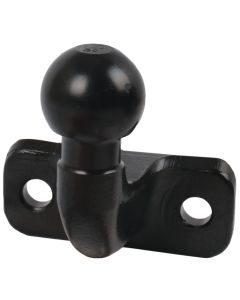 Black 50 millimetre Goose Neck Tow Ball