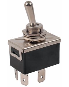 125 Volt AC Momentary Push On Toggle Switch - 4 Pin (10 Amp)