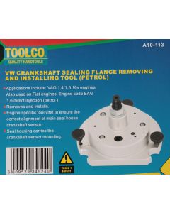 Toolco Crankshaft Sealing Flange Removing and Installing Tool