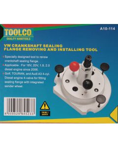 Toolco Crankshaft Sealing Flange Removing/Installing Tool for VW Vehicles
