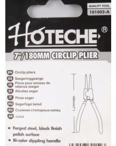 Hoteche 180mm External Straight Circlip Pliers