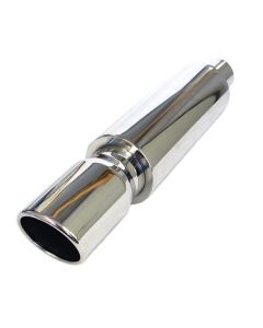 Chrome Exhaust Muffler - 63.5mm Inlet