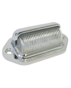 LED Number Plate Lamp (12 Volts) - Silver