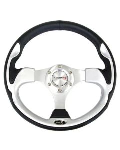 T-Horn R PVC Steering Wheel - 320mm Diameter (Grey)