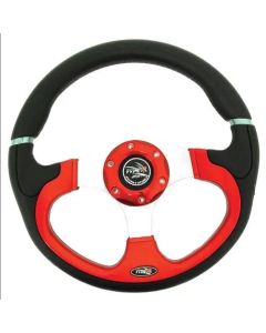 Type-R Polyurethane Steering Wheel - 320mm Diameter (Red)