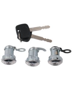 Replacement Door Lock Set with Keys for Toyota Etios - 3 Piece