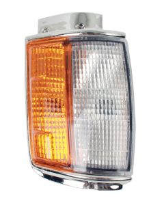 Left Hand Corner Lamp with Chrome Trim for Toyota Hilux (1988)