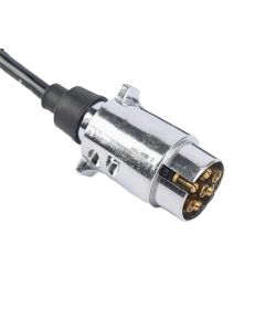 Suzie Coiled Towing Cable with 7-Pin Plugs - 4.5 Metres