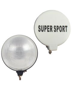 Super Sport 12 Volt Spot Lamp Set with Covers - 140mm (55 Watt H3 Globes)