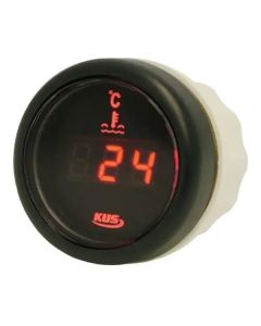 KUS Digital Water Temperature Gauge (Black) 52mm