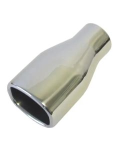 Chrome Exhaust Tail Piece - 58mm Inlet