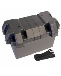 Battery Box with Strap for Boats - 180 x 325 x 200mm