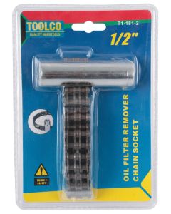 Toolco Oil Filter Remover - 1/2 Inch Chain Socket
