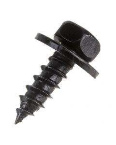 6mm Panel Screws with Washer (Black) - Pack of 100