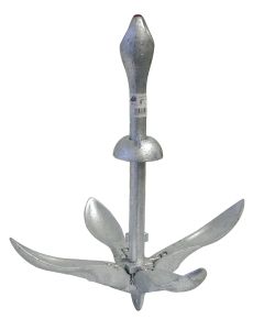 Heavy Duty Galvanised Folding Boat Anchor - 0.7kg