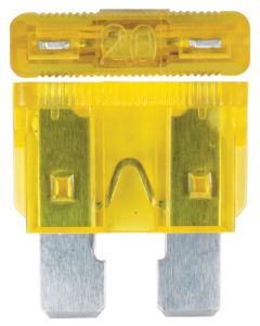 Automotive Plug-In Fuses - 20 Amp (Pack of 100)